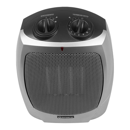 Termoventilador Portátil Cerámico Imaco ITC3181 – 1800 W, 2 Niveles de Calentamiento, Termostato Regulable