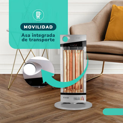 ESTUFA FIBRA DE CARBONO  NSB-120K6 SILVER