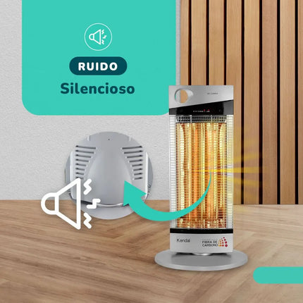 ESTUFA FIBRA DE CARBONO  NSB-120K6 SILVER