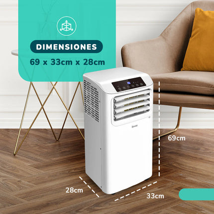 Aire Acondicionado Portátil 12000 BTU 3 en 1