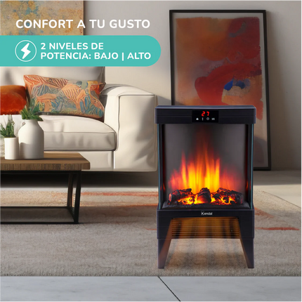 Estufa Chimenea Electrica Kendal  KCE-96S