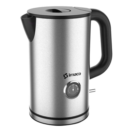 Hervidor Eléctrico Imaco KE1718T – 1.7 Litros, 1850 W, Cuerpo de Acero Inoxidable