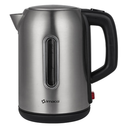 Hervidor Eléctrico Imaco KE1722 – 1.7 Litros, 1850 W, Cuerpo de Acero, Base Inalámbrica