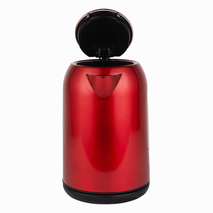 Hervidor Eléctrico Imaco KE1722R – 1.7 Litros, 1850 W, Acero Rojo, Base Inalámbrica