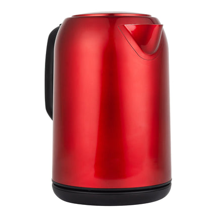 Hervidor Eléctrico Imaco KE1722R – 1.7 Litros, 1850 W, Acero Rojo, Base Inalámbrica