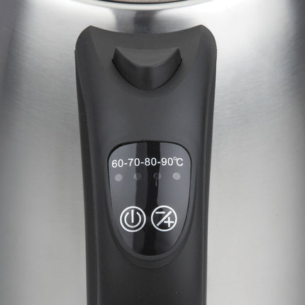 Hervidor Eléctrico Digital Imaco KE1740E – 1.7 Litros, 1850 W, Base Inalámbrica