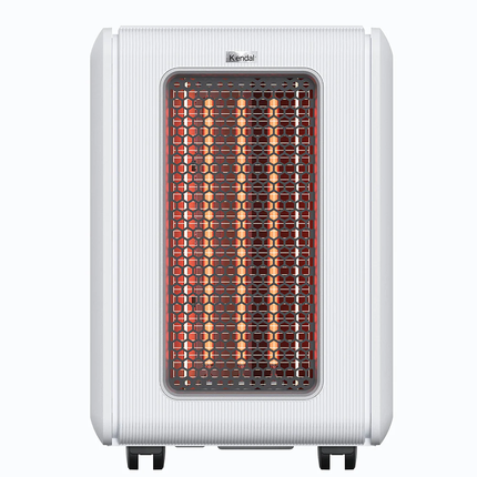 Estufa Infrarroja Kendal KEI-GOLDEN, 2000W, WIFI, 5 Modos de Calor, BLANCA– Para Ambientes hasta 65 m²