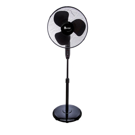 Ventilador Pedestal 16 Pulgadas KFR-16P Negro con control remoto