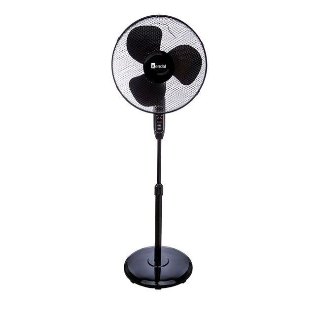 Ventilador Pedestal 16 Pulgadas KFR-16P Negro con control remoto