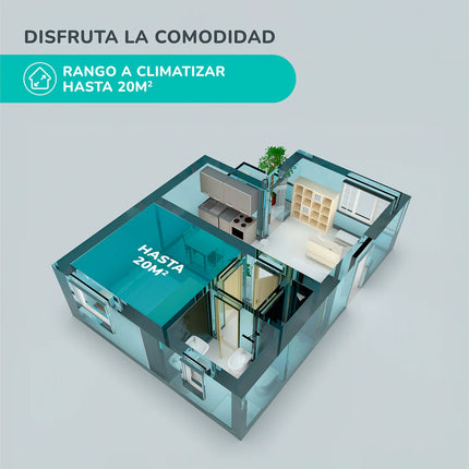 Estufa Eléctrica Fibra de Carbono Kendal KNSB-220 Negra