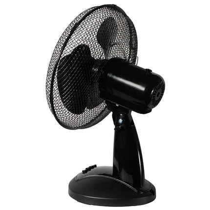 Ventilador Sobremesa 12 Pulgadas KVS-12DN Negro