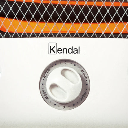 Estufa Eléctrica de Cuarzo Kendal KRH06S Blanca 800W Hasta 12 m²