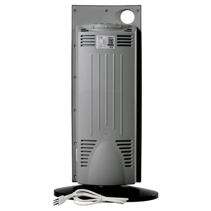 Estufa Eléctrica Fibra de Carbono Kendal NSB-120K5 Negra 1000W Hasta 16 m²