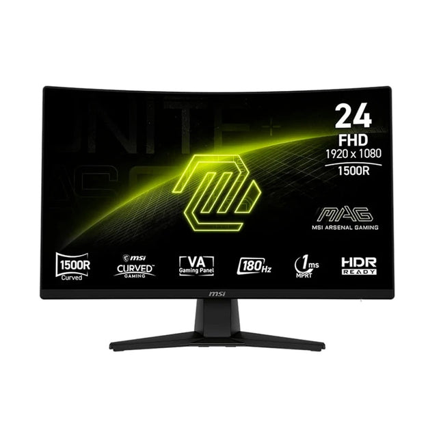 Monitor Gaming MSI MAG 242C 24" FHD Curvo