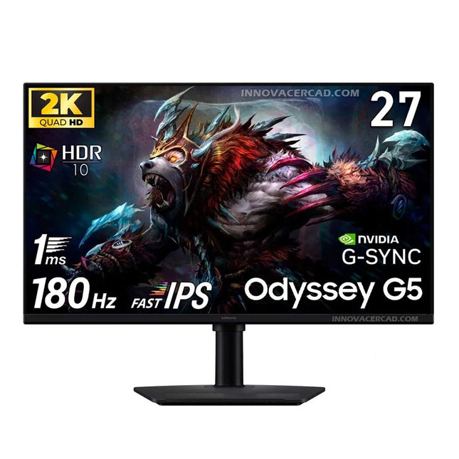 Monitor Gaming Samsung Odyssey G5 S27FG500EL 27" Fast IPS 2K QHD