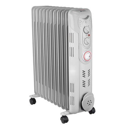 Termoradiador de 11 Celdas Imaco OFR11AO – 2500 W, 3 Niveles de Calentamiento, Timer 24 Horas