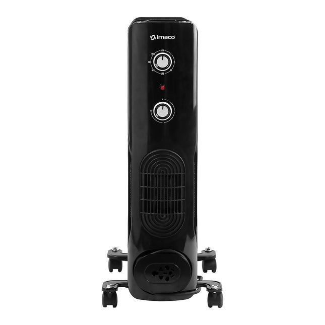 Termoradiador de 7 Celdas Imaco OFR7NK – 1900 W, 3 Niveles de Temperatura, Protección Triple