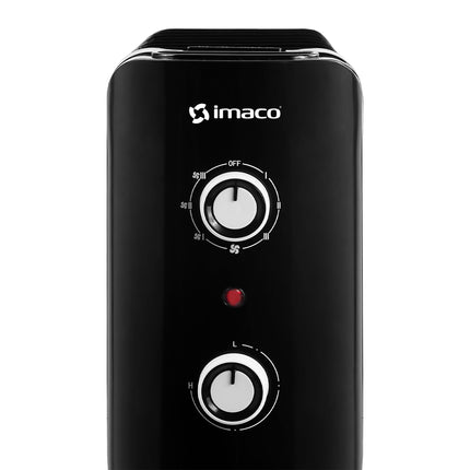 Termoradiador de 7 Celdas Imaco OFR7NK – 1900 W, 3 Niveles de Temperatura, Protección Triple