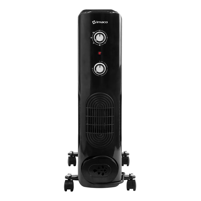 Termoradiador de 9 Celdas Imaco OFR9NK – 2250 W, 3 Niveles de Temperatura, Protección Triple