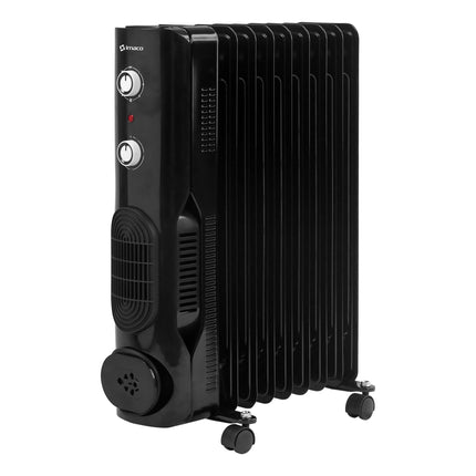 Termoradiador de 9 Celdas Imaco OFR9NK – 2250 W, 3 Niveles de Temperatura, Protección Triple