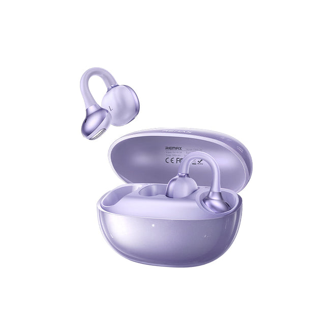 Audífonos REMAX OWS-23 Ear Clip Open Bluetooth púrpura