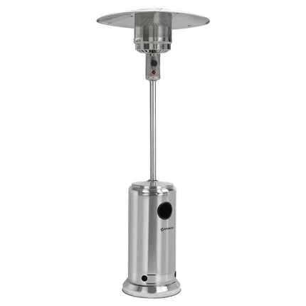 Calentador de Patio a Gas Imaco PHS130 – Acero Inoxidable, Hasta 45,000 BTU, Termostato Regulador