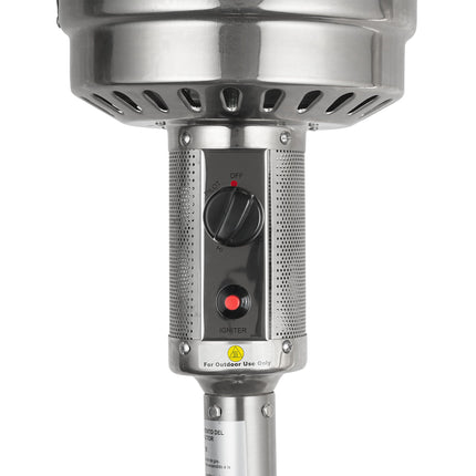 Calentador de Patio a Gas Imaco PHS130 – Acero Inoxidable, Hasta 45,000 BTU, Termostato Regulador