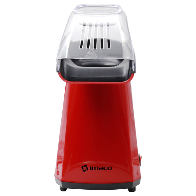 Popcorn Maker Imaco PO120R – 1100 W, Cuerpo de Plástico ABS, Cubierta Transparente