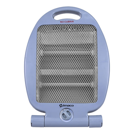 Estufa de Cuarzo Imaco QH2000 – 800 W, 2 Niveles de Calentamiento, Seguridad Antivuelco