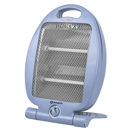 Estufa de Cuarzo Imaco QH2000 – 800 W, 2 Niveles de Calentamiento, Seguridad Antivuelco