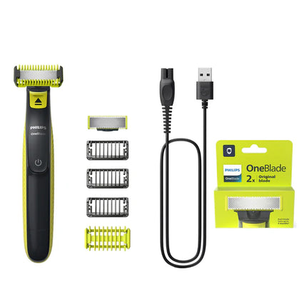 Combo Afeitadora de barba Body Oneblade + Repuesto de one blade Philips