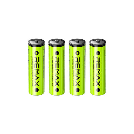 Baterías recargables REMAX AA Pack x4 USB Lithium 3071mWh
