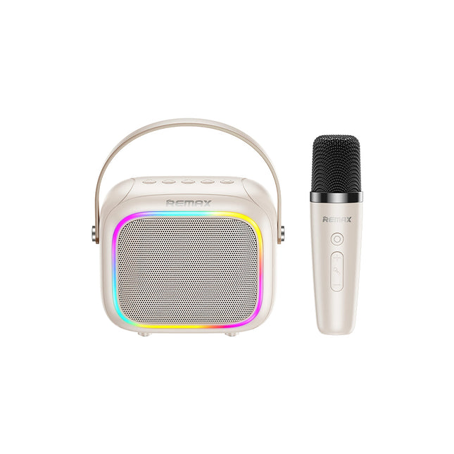 Parlante Karaoke REMAX RB-H13 Bluetooth 5.4 5W beige