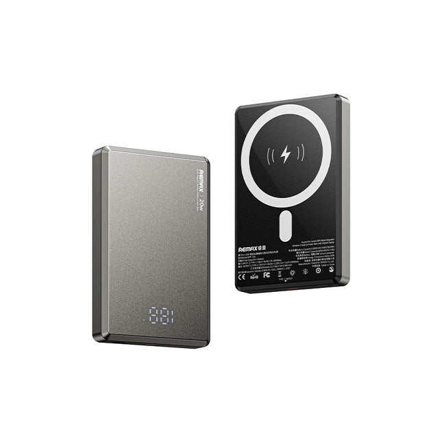 Power Bank REMAX Vocard Pro RPP-109 10000mAh 20W magnético Wireless gris