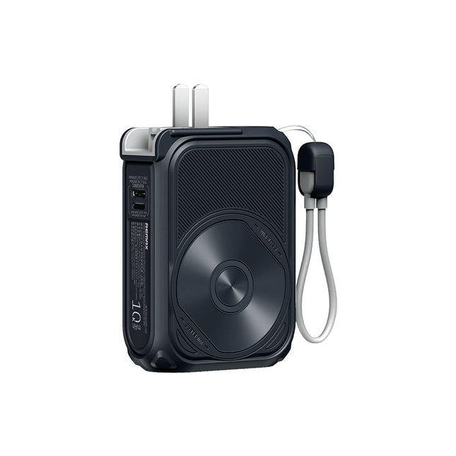 Power Bank REMAX RPP-116 10000mAh magnético Wireless 15W con cable y enchufe