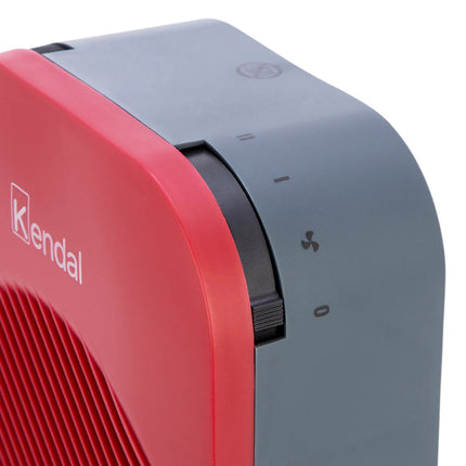 Termoventilador Calefactor Kendal SUN-10 Rojo