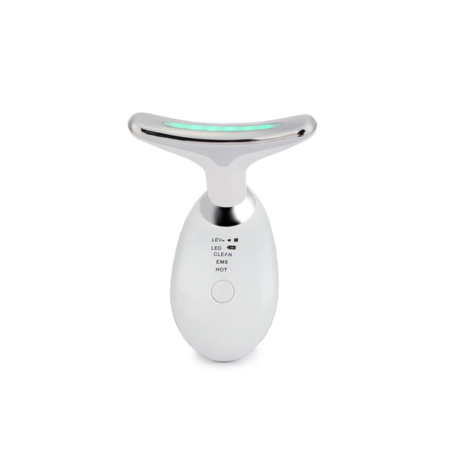 Tonificador Facial LED Svedala – Masajeador de Microcorrientes 3 Colores Recargable USB