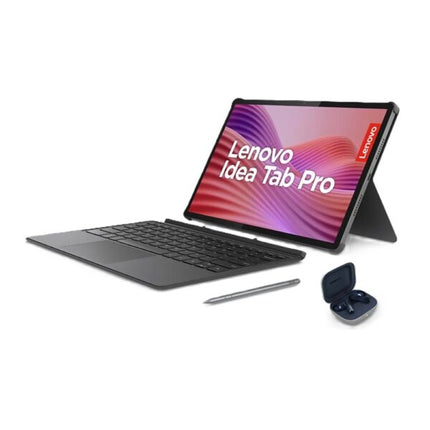Tablet Lenovo Idea Tab Pro 12.4" 256GB 8GB gris + teclado + lápiz + audífonos