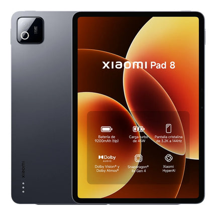 Tablet Xiaomi Pad 8 11.2" 256GB 8GB gris