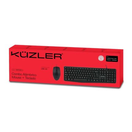 Combo teclado + mouse alámbrico Kuzler