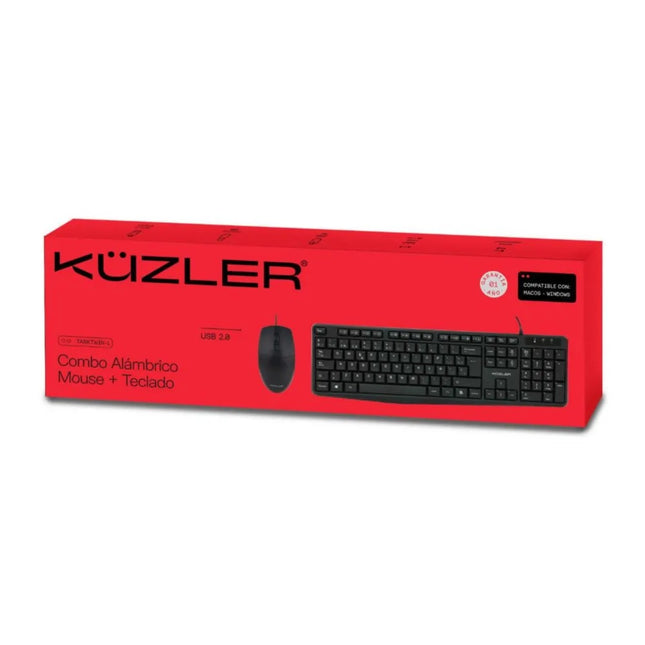 Combo teclado + mouse alámbrico Kuzler