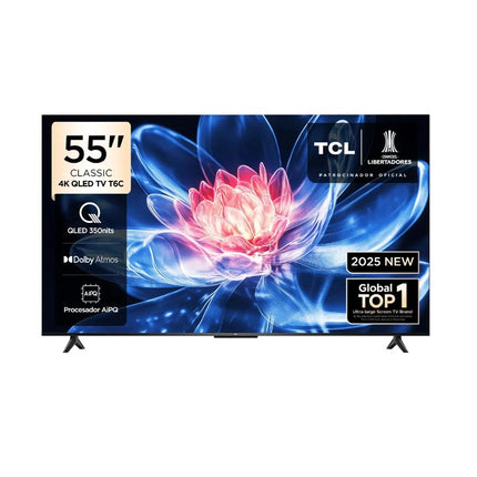 Televisor TCL 55" 55T6C QLED 4K UHD Google TV