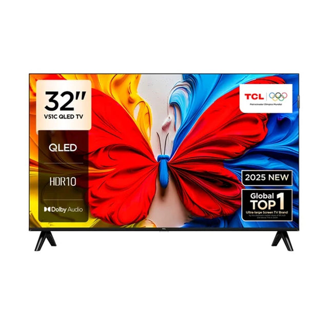 Televisor TCL 32" QLED Full HD Smart TV 2025 Google TV