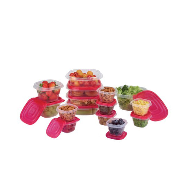 Set x15 Contenedores Apilables TRIKO – Herméticos, BPA Free, Aptos Microondas y Lavavajillas