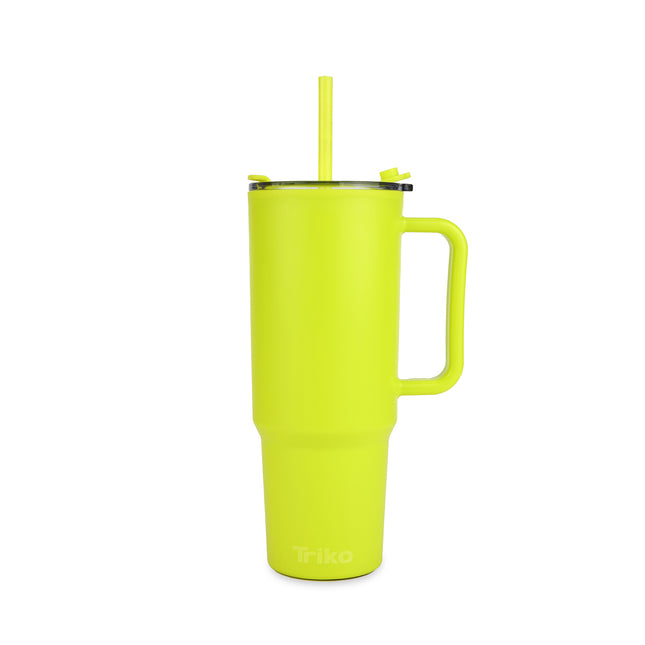 Tomatodo TRIKO Doble Pared 1,2 L – Aislamiento Térmico, Asa Ergonómica y Cañita Antiderrames