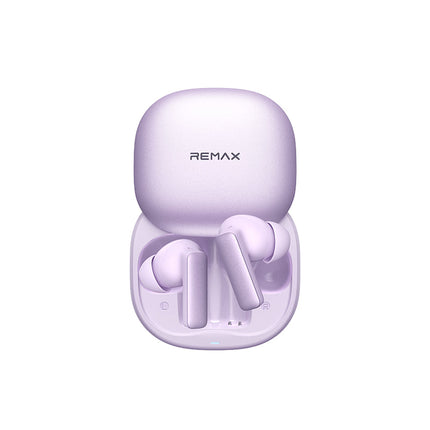 Audífonos REMAX TWS-18 ANC + ENC Bluetooth 6.0 púrpura