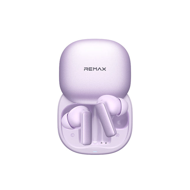 Audífonos REMAX TWS-18 ANC + ENC Bluetooth 6.0 púrpura