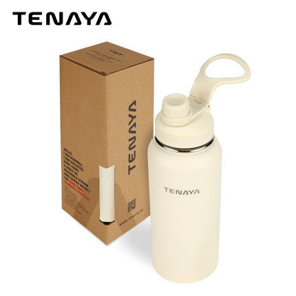 Botella Tenaya Tahoe 960 ml – Acero Inoxidable Doble Pared al Vacío con 2 Tapas