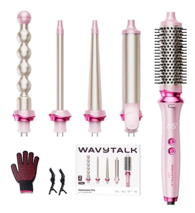 Set Rizador de Cabello Wavytalk Heatwave Pro 350S 5 en 1