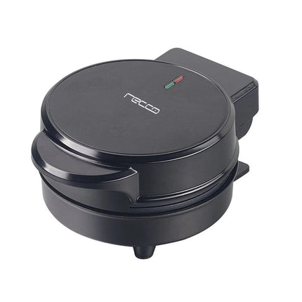 Mini Wafflera Redonda 800w Negra RCE-WAFFLE100N